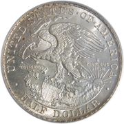 ½ Dollar (State of Illinois Anniversary) - Reverse