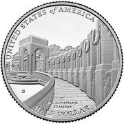 ½ Dollar (Greatest Generation) - Reverse