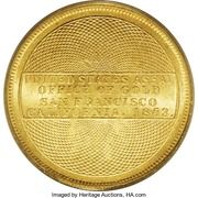 20 Dollars - U.S. Assay Office - Reverse