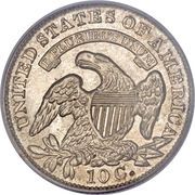 10 Cents "Liberty Cap Dime" (2nd variety) - Reverse