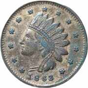Civil War Token - Not One Cent (F-93/366) - Obverse