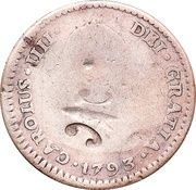 ⅛ Dollar (Counterstamped) - Obverse