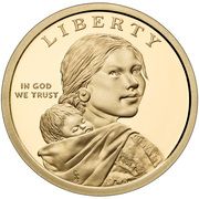1 Dollar "Native American Dollar" (Indian Citizenship Act of 1924) - Obverse