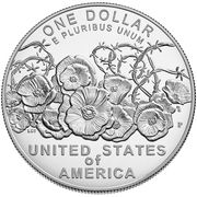 1 Dollar (World War I Centennial) - Reverse