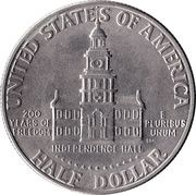 ½ Dollar "Kennedy Half Dollar" (Bicentennial) - Reverse