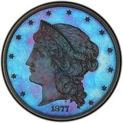50 Dollars "Half Union" (Pattern; copper) - Obverse