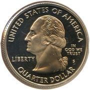 ¼ Dollar "Washington Quarter" (Idaho) - Obverse