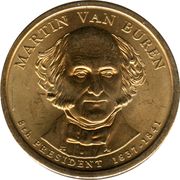 1 Dollar (Martin Van Buren) - Obverse