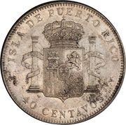 40 Centavos - Reverse