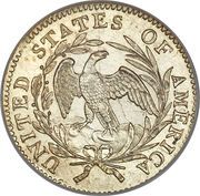 1 Dime "Draped Bust Dime" (small eagle) - Reverse