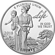 100 Dollars "American Platinum Eagle" (Bullion Coinage) - Obverse