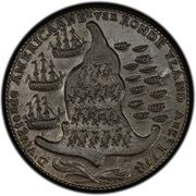 Rhode Island Ship Token - Reverse