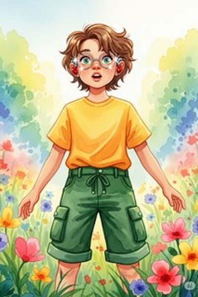 The Magical Transformation educational story for 7-12 years children in English featuring inspiring themes