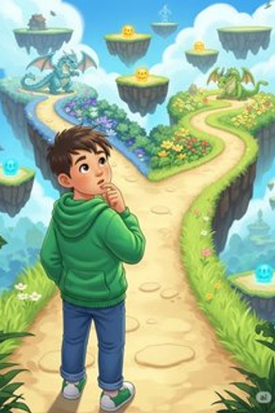 The Balance Seekers of Equilibrium Games educational story for 7-12 years children in English featuring inspiring themes