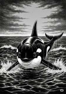 深海の観測者たち sci-fi story for 7-12 years children in Japanese featuring mysterious themes