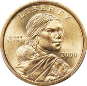 1 Dollar "Sacagawea Dollar" - Obverse