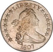 ½ Dollar "Draped Bust Half Dollar" (Heraldic eagle) - Obverse