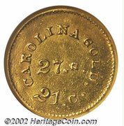1 Dollar - August Bechtler - Obverse