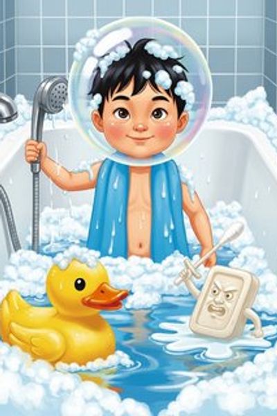 泡泡船长和肥皂海盗 fantasy story for 3-6 years children in Chinese featuring exciting themes