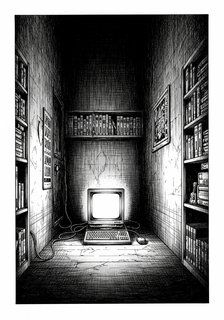 覗き見る影 mystery story for 13-18 years children in Japanese featuring tense themes