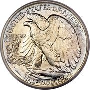 ½ Dollar "Walking Liberty Half Dollar" - Reverse