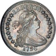 ¼ Dollar "Draped Bust Quarter" (small eagle) - Obverse