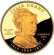 10 Dollars (Julia Grant; Bullion Coinage) - Obverse
