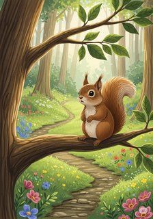 そらと森のともだち educational story for 3-6 years children in Japanese featuring warm themes