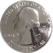 ¼ Dollar "Washington Quarter" (Apostle Islands National Lakeshore - 5 oz Bullion) - Obverse