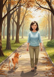 柴犬と桜の守り人 fantasy story for 7-12 years children in Japanese featuring mysterious themes