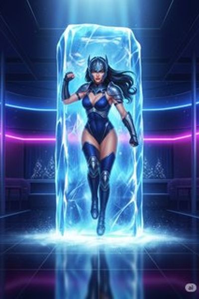 The Frostbyte Heart fantasy story for 13-18 years children in English featuring tense themes