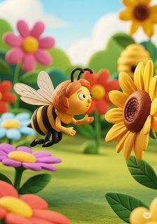 Apina e il Segreto dei Fiori educational story for 3-6 years children in Italian featuring inspiring themes