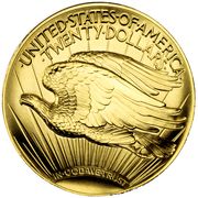 20 Dollars "Saint-Gaudens - Double Eagle" (Bullion Coinage) - Reverse