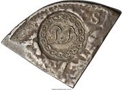 Hard Times Token - Planters Bank Counterstamp on ¼ Spanish 8 Reales - Obverse