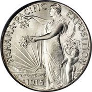 ½ Dollar (Panama-Pacific Exposition) - Obverse