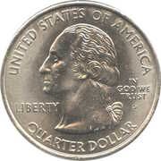 ¼ Dollar "Washington Quarter" (New Hampshire) - Obverse