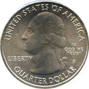 ¼ Dollar "Washington Quarter" (Theodore Roosevelt National Park, North Dakota) - Obverse