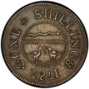 1 Shilling - Chalmers (With Birds) - Reverse