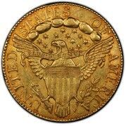 5 Dollars (Liberty Cap / Heraldic Eagle) - Reverse