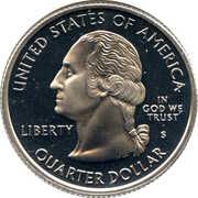 ¼ Dollar "Washington Quarter" (Michigan) - Obverse