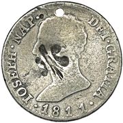 ⅕ Dollar (Counterstamped) - Obverse