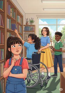 Elara and the Clever Creations educational story for 7-12 years children in English featuring warm themes