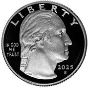 ¼ Dollar "Washington Quarter" (Althea Gibson) - Obverse