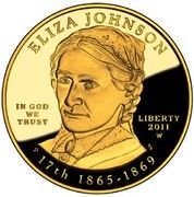 10 Dollars (Eliza Johnson; Bullion Coinage) - Obverse