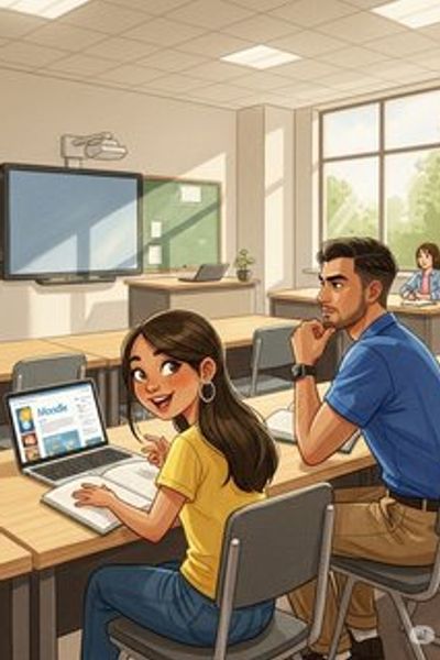 The C2 Adventure: A Blended Journey educational story for 18+ years children in English featuring inspiring themes