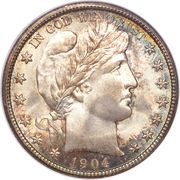 ½ Dollar "Barber Half Dollar" - Obverse