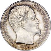 20 Cents - Frederik VII - Obverse
