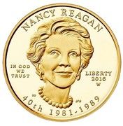 10 Dollars (Nancy Reagan; Bullion Coinage) - Obverse