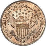 1 Dollar "Draped Bust Dollar" (Heraldic eagle) - Reverse