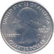 ¼ Dollar "Washington Quarter" (Block Island National Wildlife Refuge, Rhode Island) - Obverse